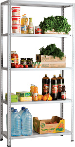 Стеллаж металлический Практик MS 185/70х40/4м